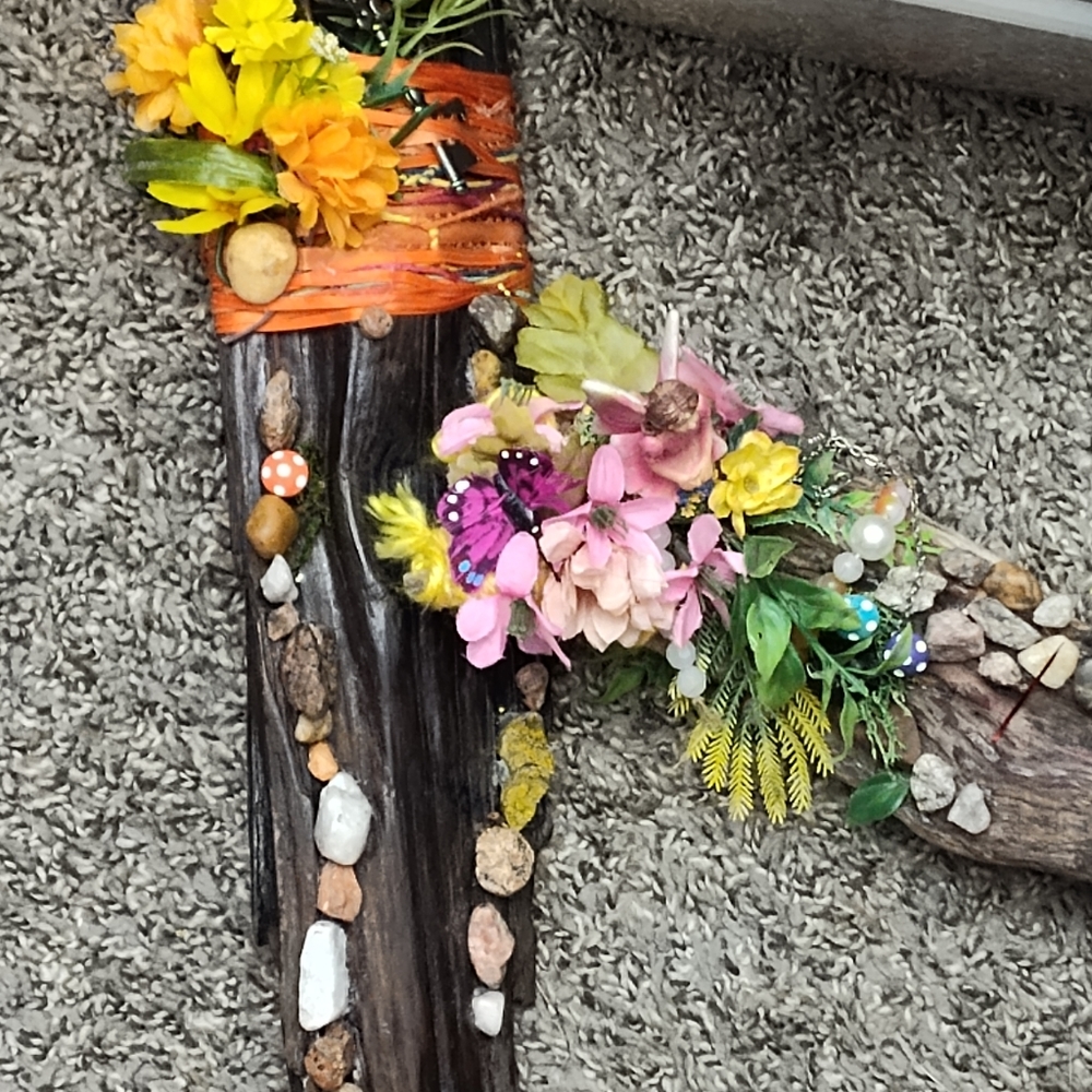 Custom made incense mantle holder.